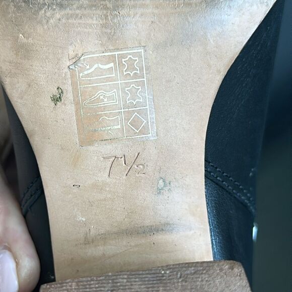 Madewell genuine, leather ankle, booties, versatile, clean women’s 7.5 - Picture 8 of 10